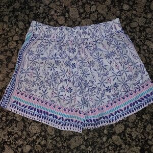 NWT Lilly Pulitzer Floral Patterned Women's Shorts Sz Small